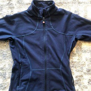 Lululemon Navy Zip-Up Jacket